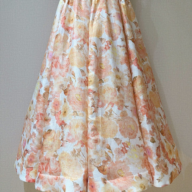 ZIMMERMANN 26S PATTERNED SPAGHETTI STRAP DRESS STYLE 75