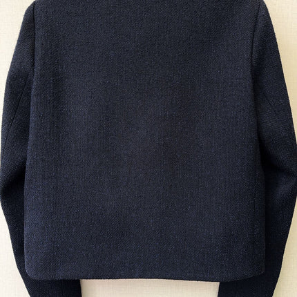 DIOR 26S BOW-DETAIL TWEED JACKET 1301