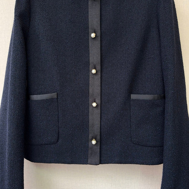 DIOR 26S BOW-DETAIL TWEED JACKET 1301