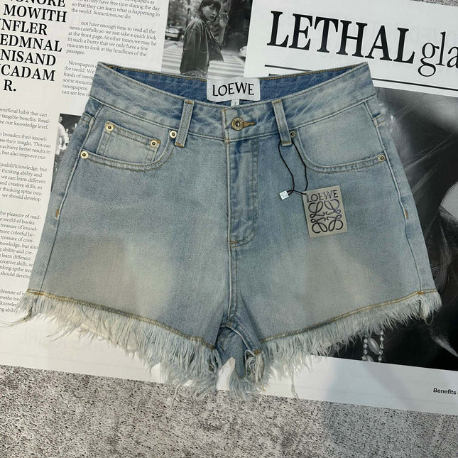 LOEWE 26S DENIM SHORTS 398