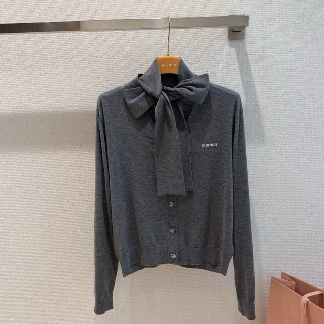 MIUMIU 26S KNIT CARDIGAN 1311