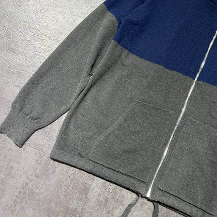 LOEWE 26S ZIP-UP KNIT CARDIGAN 723