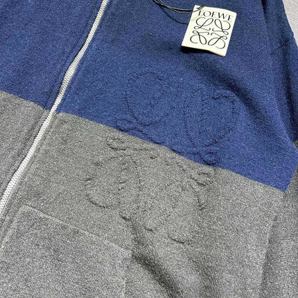 LOEWE 26S ZIP-UP KNIT CARDIGAN 723