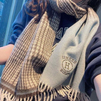 SCARF 180 CM IN COLORFUL CASHMERE 396308