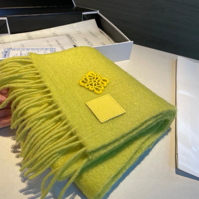 LOEWE 26S SCARF 180 IN WOOL MOHAIR 493861