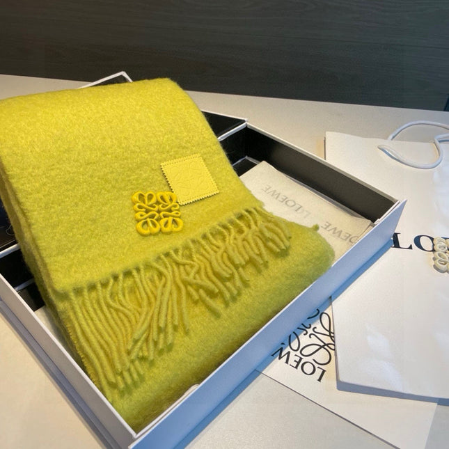 LOEWE 26S SCARF 180 IN WOOL MOHAIR 493861