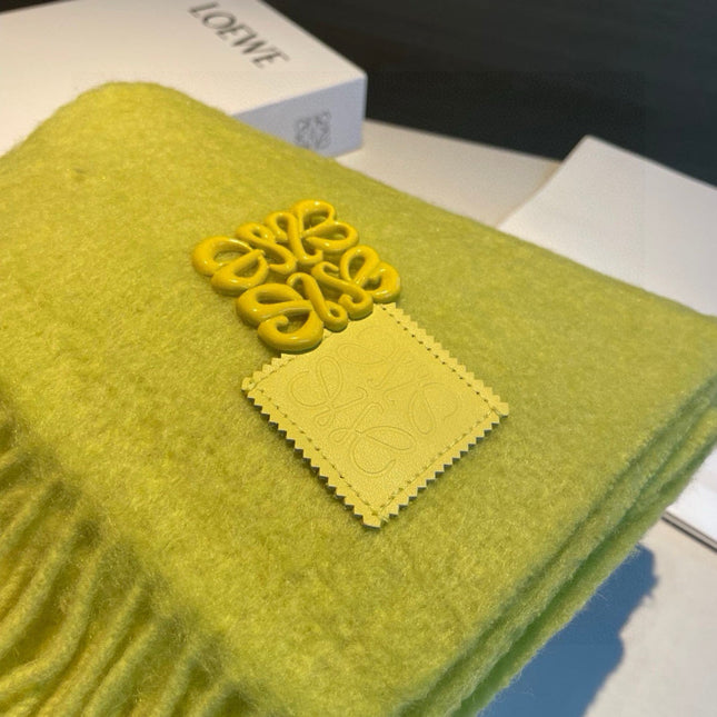 LOEWE 26S SCARF 180 IN WOOL MOHAIR 493861