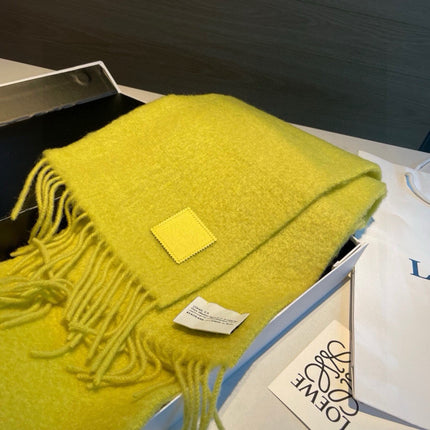 LOEWE 26S SCARF 180 IN WOOL MOHAIR 493861