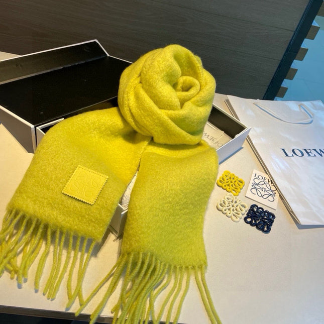 LOEWE 26S SCARF 180 IN WOOL MOHAIR 493861