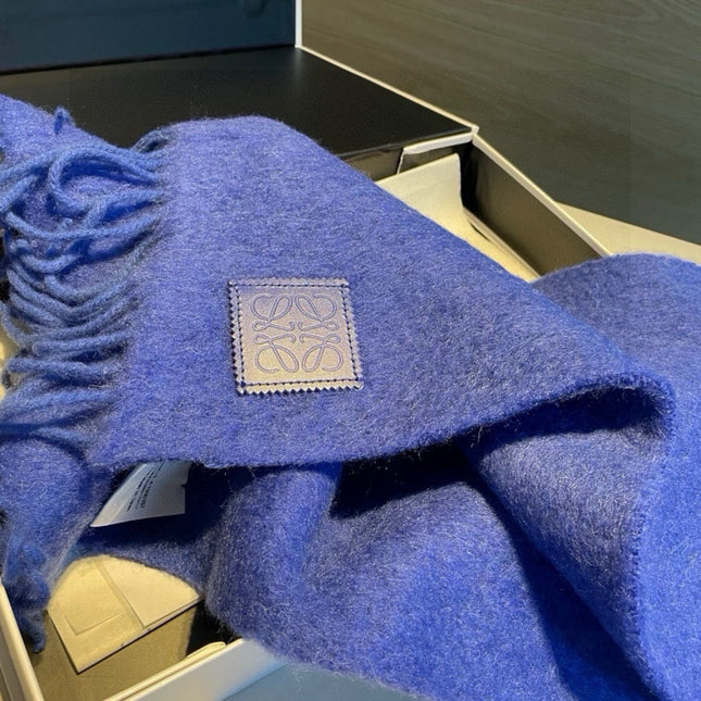 LOEWE 26S SCARF 180 IN WOOL MOHAIR 493862