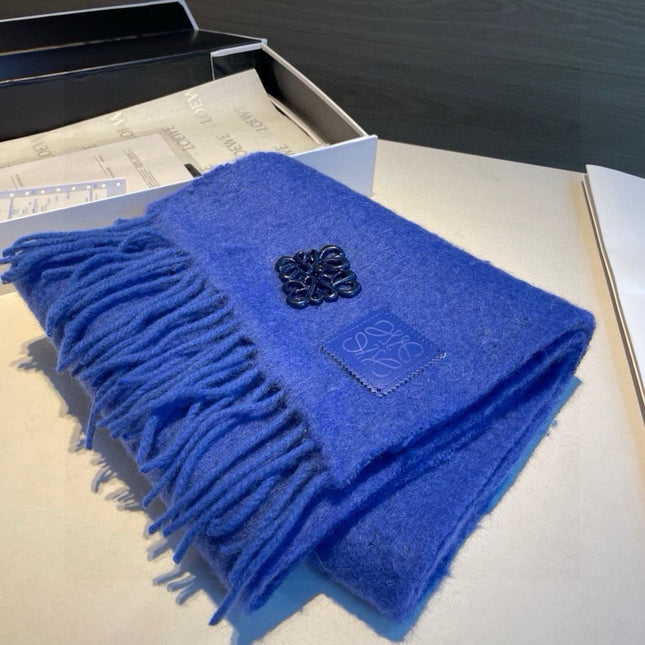 LOEWE 26S SCARF 180 IN WOOL MOHAIR 493862
