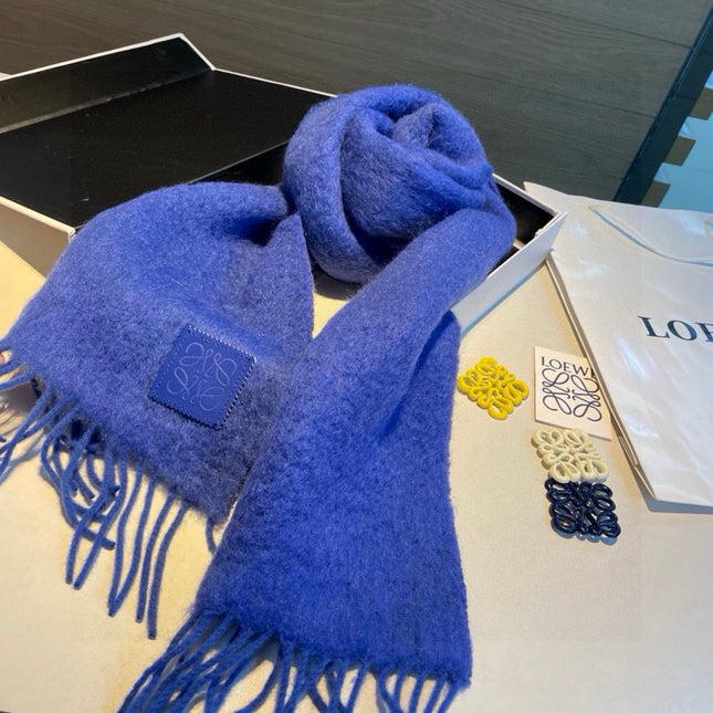 LOEWE 26S SCARF 180 IN WOOL MOHAIR 493862