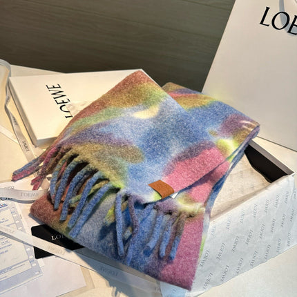 LOEWE 26S SCARF 185 IN WOOL MOHAIR 496422