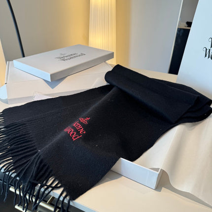 HERMES 26S LONG SCARF 180 IN WOOL 502194