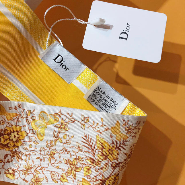 DIOR 26S SCARF 105CM IN SILK 311651