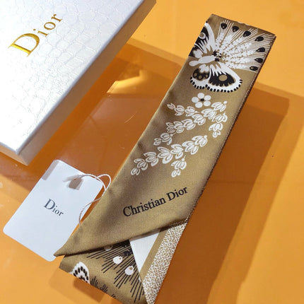 DIOR 26S SCARF 105CM IN SILK 314838