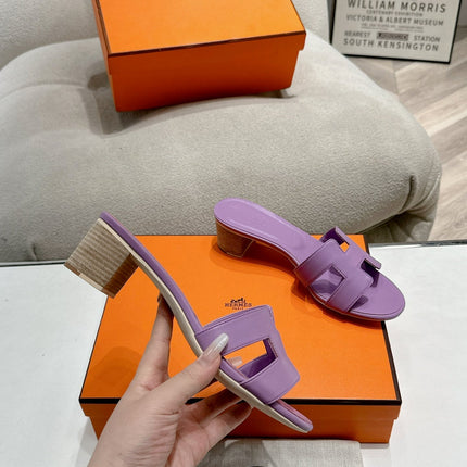 0ASIS SANDAL PURPLE CALFSKIN CLASSIC