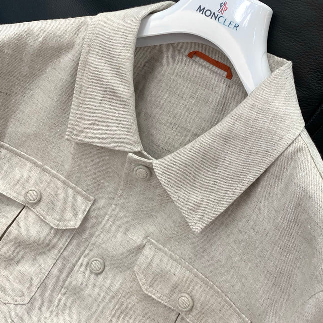 LORO PIANA 26S SHIRT JACKET 733