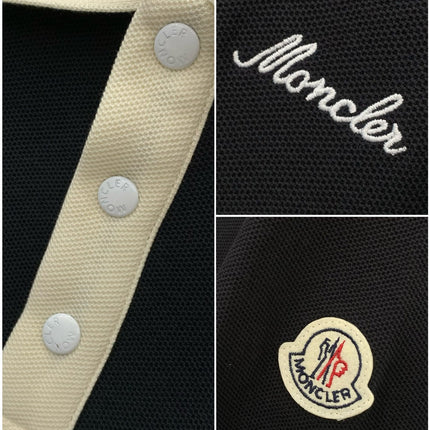 MONCLER 26S SHORT-SLEEVE POLO T-SHIRT 506
