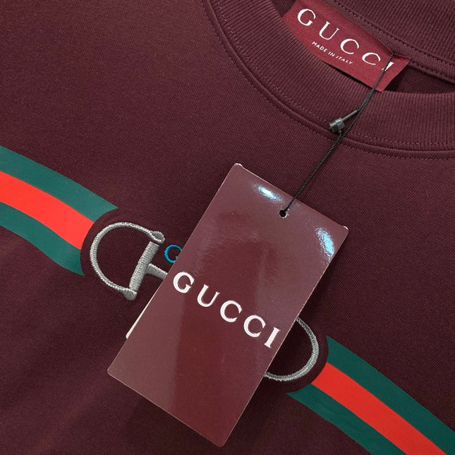 GUCCI 26S SHORT-SLEEVE CREWNECK T-SHIRT 455