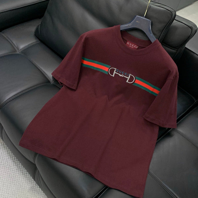 GUCCI 26S SHORT-SLEEVE CREWNECK T-SHIRT 455