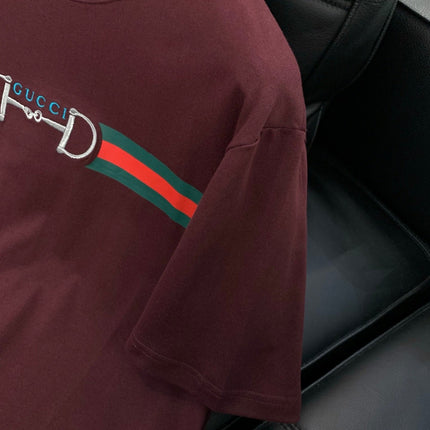 GUCCI 26S SHORT-SLEEVE CREWNECK T-SHIRT 455