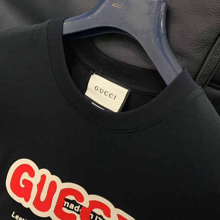GUCCI 26S SHORT-SLEEVE CREWNECK T-SHIRT 410
