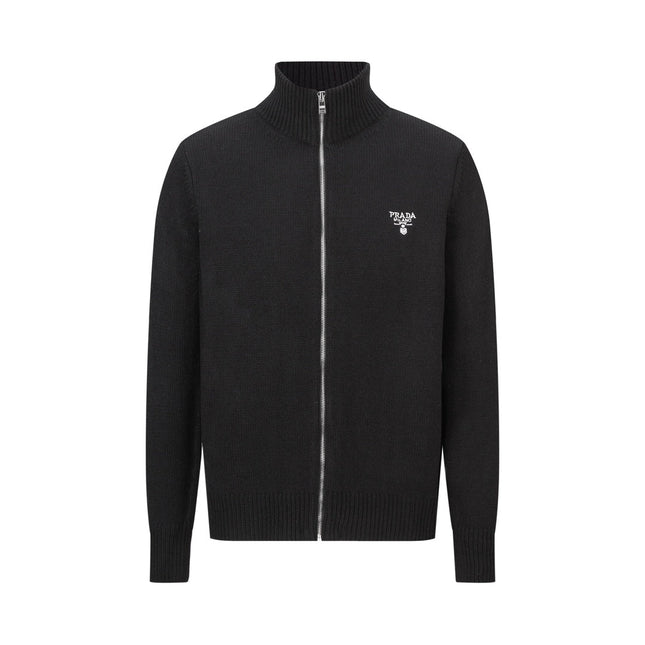 PRADA ZIP-UP KNIT CARDIGAN STYLE 142