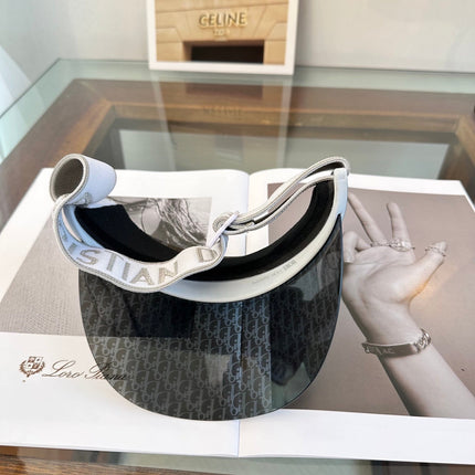 DIOR 26S MONOGRAM SHIELD SUN VISOR STYLE 237