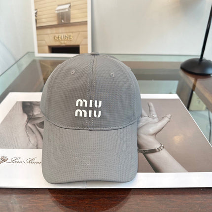 MIUMIU BASEBALL CAP STYLE 24