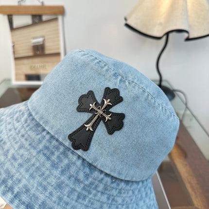 CHROME HEARTS 26S DENIM BUCKET HAT STYLE 055