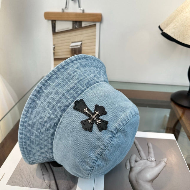 CHROME HEARTS 26S DENIM BUCKET HAT STYLE 055