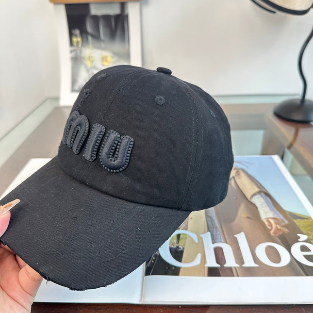 MIUMIU 26S BASEBALL CAP 346773