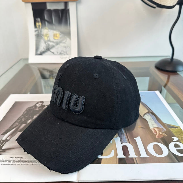 MIUMIU 26S BASEBALL CAP 346773
