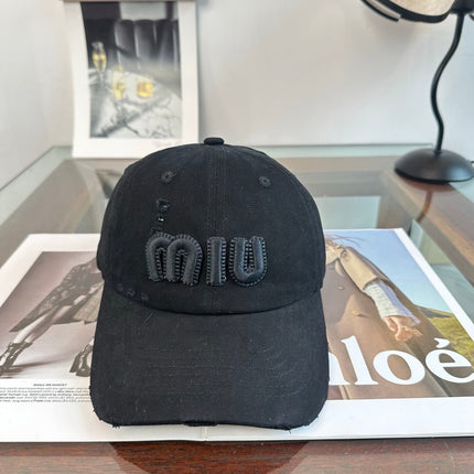 MIUMIU 26S BASEBALL CAP 346773