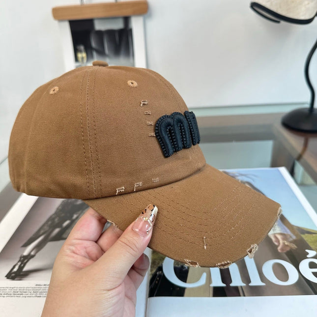 MIUMIU 26S BASEBALL CAP 346774
