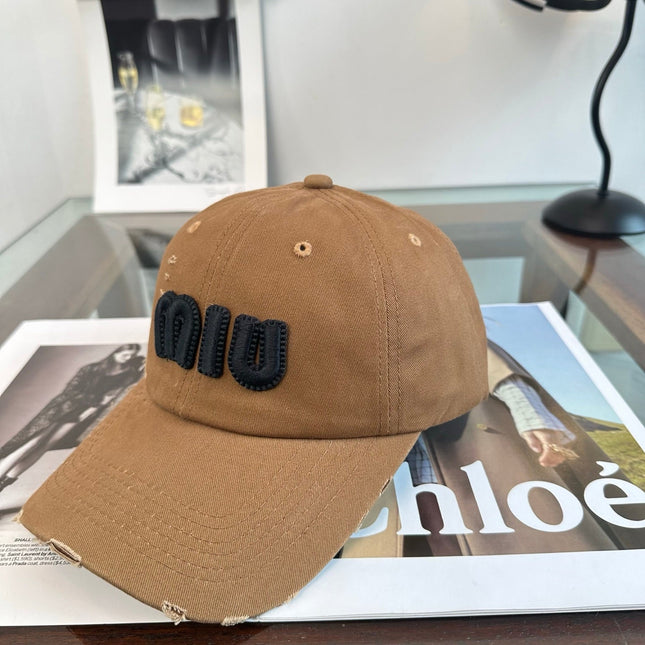 MIUMIU 26S BASEBALL CAP 346774