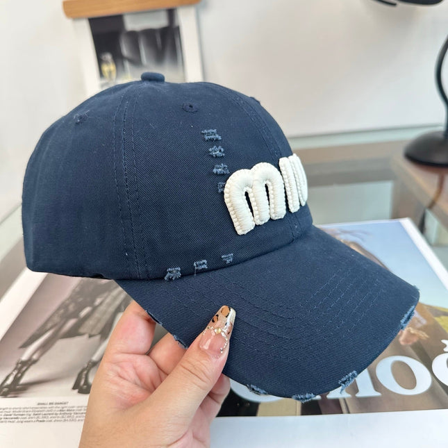 MIUMIU 26S BASEBALL CAP 346775