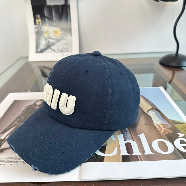 MIUMIU 26S BASEBALL CAP 346775