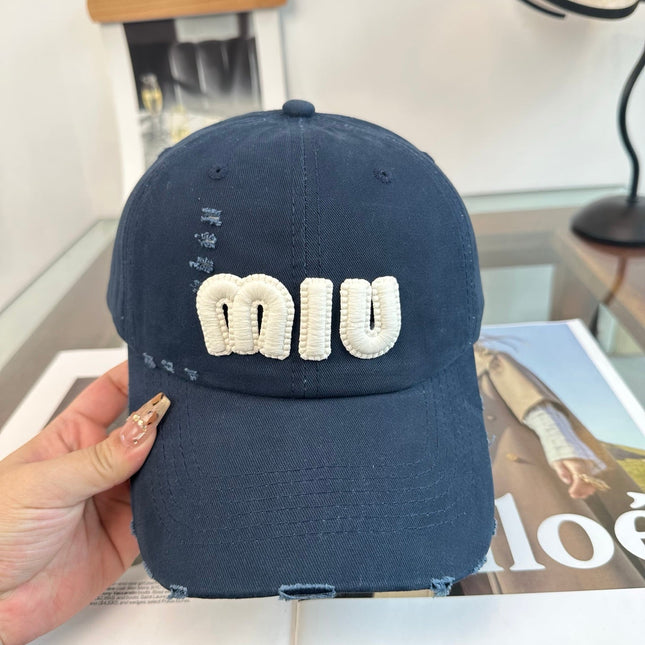 MIUMIU 26S BASEBALL CAP 346775