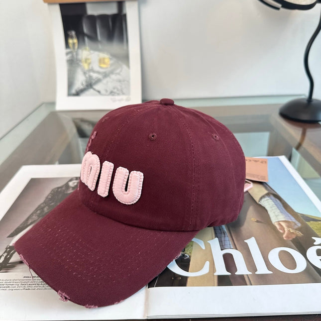 MIUMIU 26S BASEBALL CAP 346777