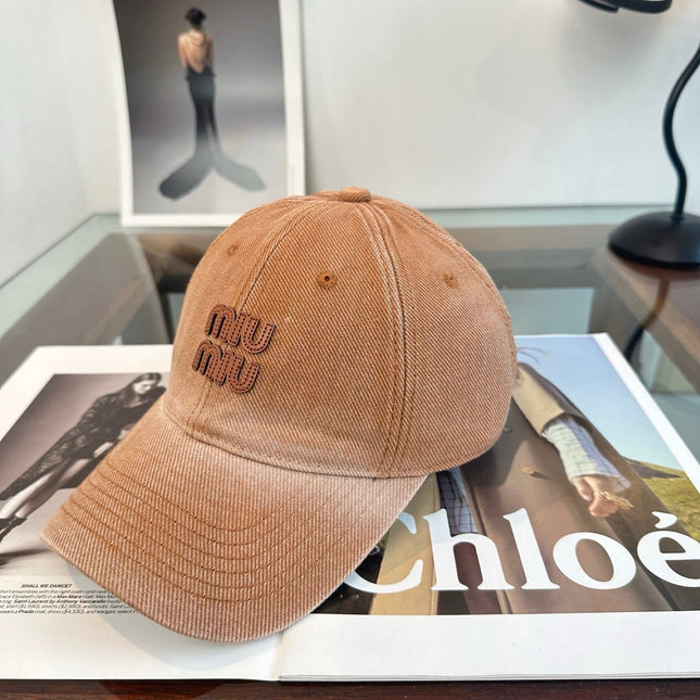 MIUMIU 26S BASEBALL CAP 346739