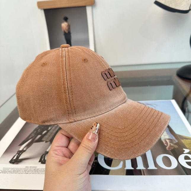 MIUMIU 26S BASEBALL CAP 346739