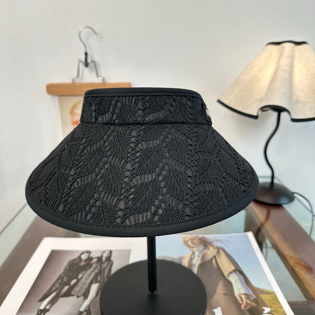 MIUMIU 26S LACE VISOR HAT 343476