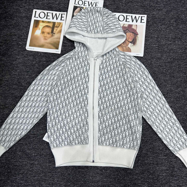 DIOR 25S HOODED KNIT JACKET STYLE 370