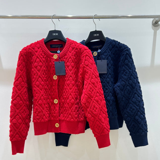 LV 25S CARDIGAN JACKET 0120