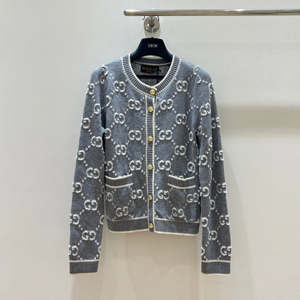 GUCCI 26S KNIT CARDIGAN 424