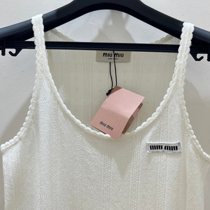 MIUMIU 26S KNIT TANK TOP 1333