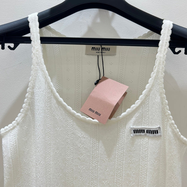 MIUMIU 26S KNIT TANK TOP 1333