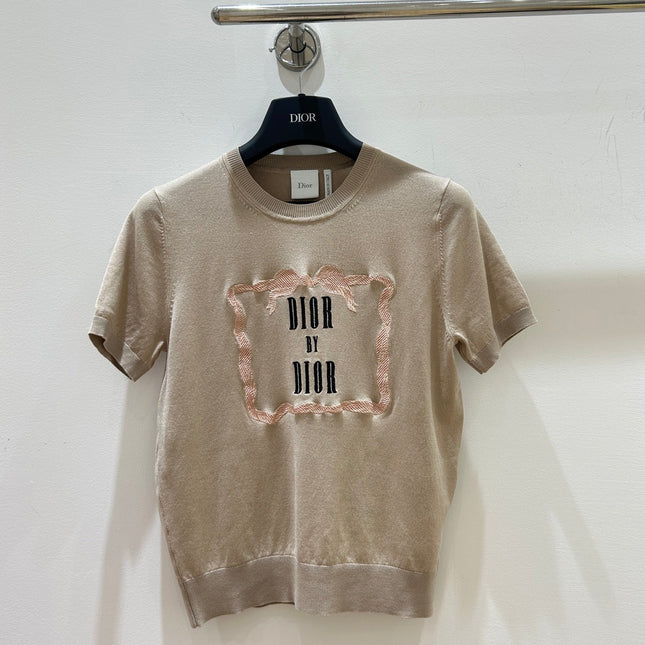 DIOR 26S SHORT-SLEEVED SWEATER 1234